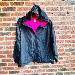 PINK Victoria's Secret Hooded Windbreaker